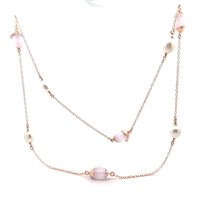 Collana Lucos Donna in Argento ESCO 785.ROSA